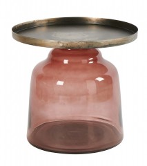 SIDETABLE BORDO GLASS     - CAFE, SIDE TABLES